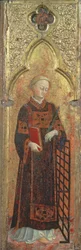 St. Lawrence, originally a panel of a polyptych for Church of San Francesco in Borge Sansepolcro, c.1392-1450
